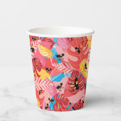 Gobelets En Papier Jungle (Verso)