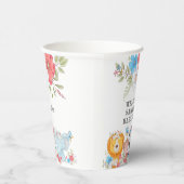 Gobelets En Papier Jungle safari mignon bébé animaux tropicaux fête (Droite)