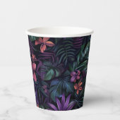 Gobelets En Papier Jungle tropicale (Recto)