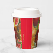 Gobelets En Papier Jus de fruits de tasse de papier (Droite)