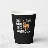 Gobelets En Papier Juste Une Fille Qui Aime Boerboels Classic T-Shirt (Recto)
