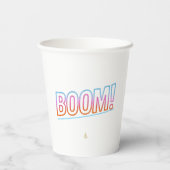 Gobelets En Papier Kalira Arts | Boom Pop Design Collection (Verso)