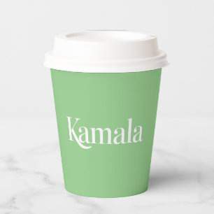 Gobelets En Papier Kamala Brat Kamala Harris présidente 2024
