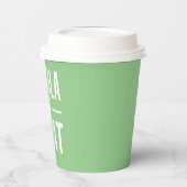 Gobelets En Papier Kamala est Brat (Gauche)