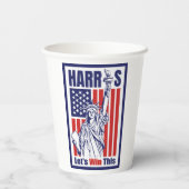 Gobelets En Papier Kamala Harris (Verso)