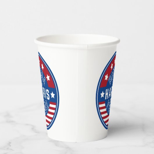 Gobelets En Papier Kamala Harris Madame la Présidente 2024 (Droite)
