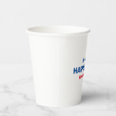 Gobelets En Papier Kamala Harris Pour Président 2024 (Droite)