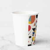 Gobelets En Papier Kandinsky art & Amoureux des chiens (Droite)