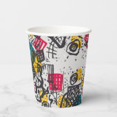 Gobelets En Papier Kandinsky Small Worlds V Classic Abstrait (Verso)