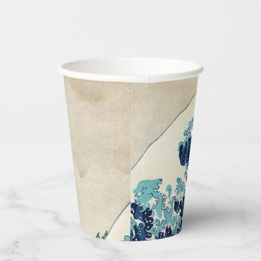 Gobelets En Papier Katsushika Hokusai - La Grande vague au large de K (Droite)