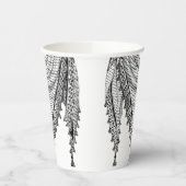 Gobelets En Papier Keffiyeh Écharpe palestinienne tissu traditionnel (Gauche)