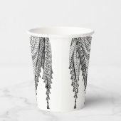 Gobelets En Papier Keffiyeh Écharpe palestinienne tissu traditionnel (Droite)