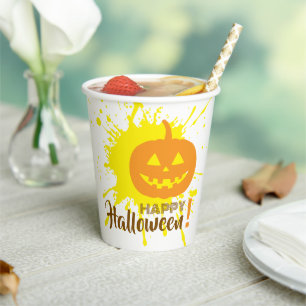 Gobelets En Papier Kine de Halloween