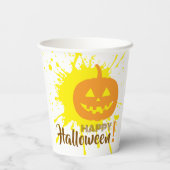 Gobelets En Papier Kine de Halloween (Verso)