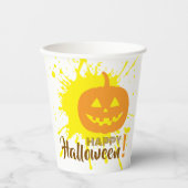 Gobelets En Papier Kine de Halloween (Recto)