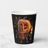 Gobelets En Papier Kine de Halloween (Verso)