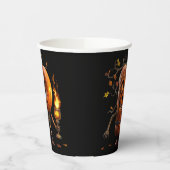 Gobelets En Papier Kine de Halloween (Gauche)