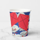 Gobelets En Papier Kites et Klouds (Verso)