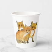 Gobelets En Papier Kits Red Fox (Recto)