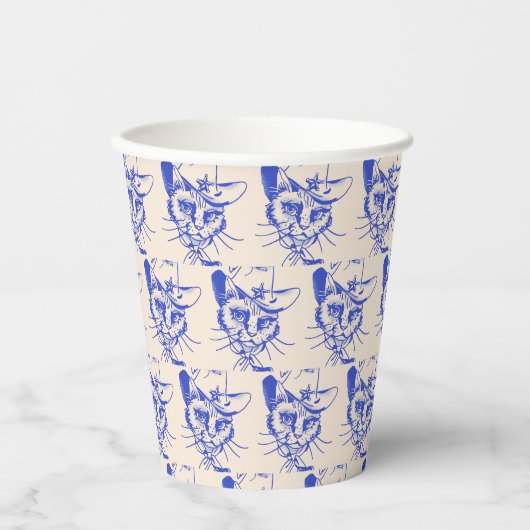 Gobelets en papier Kitty (Recto)
