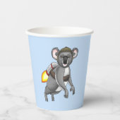Gobelets En Papier Koala Bear Fusée (Recto)
