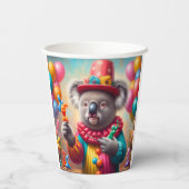 Gobelets En Papier Koala Clown (Verso)