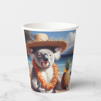 Gobelets En Papier Koala Luau