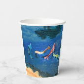 Gobelets En Papier Koi Pond (Verso)