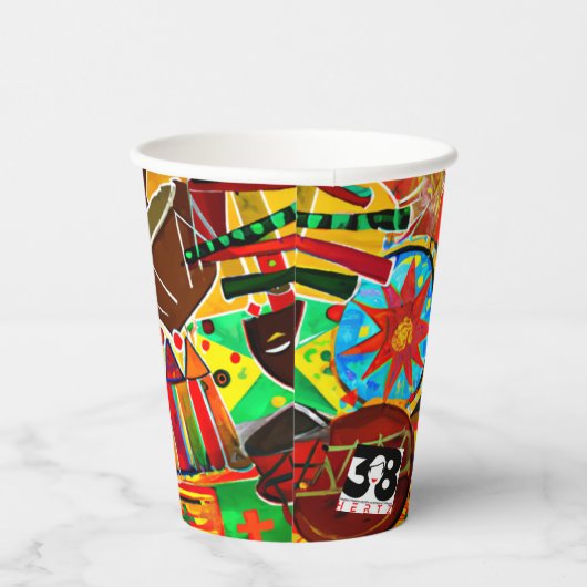 Gobelets En Papier Kwanzaa (Droite)