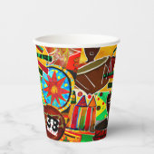 Gobelets En Papier Kwanzaa (Recto)