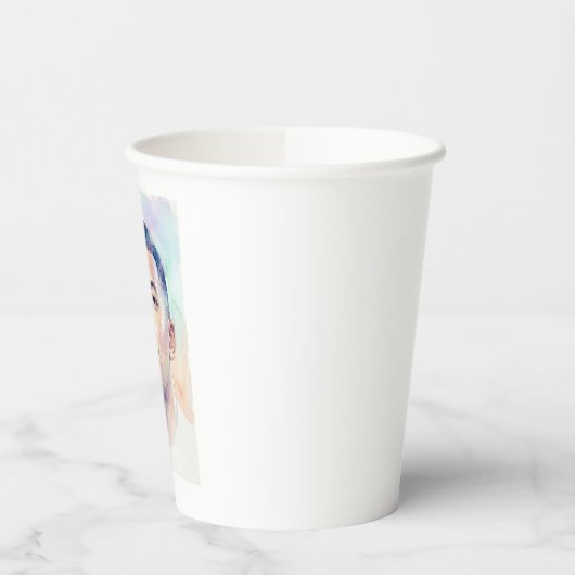 Gobelets En Papier Kylian Mbappe (Gauche)