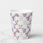 Gobelets En Papier La Beauté Provient Du Motif Intérieur (Recto)