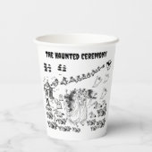 Gobelets En Papier La cérémonie hantée - (Verso)