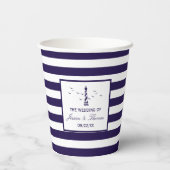 Gobelets En Papier La collection de Mariages du phare nautique (Verso)