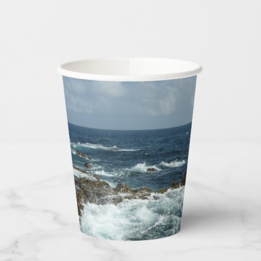 Gobelets En Papier La côte rocheuse d'Aruba (Gauche)