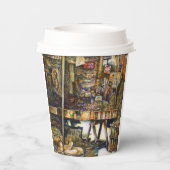 Gobelets En Papier La créativité éclatante toute lumière (Verso)