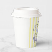 Gobelets En Papier La Dolce Vita Citron Italien Fête des mariées Jaun (Droite)