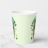 Gobelets En Papier La Lucky Mama Skeleton de St. Patrick (Droite)