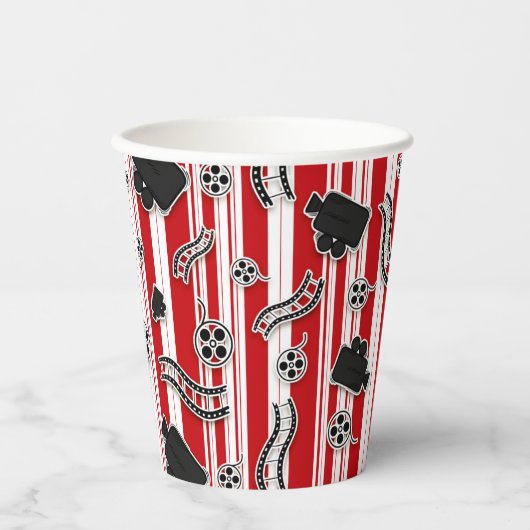 Gobelets En Papier La magie des films (Recto)