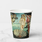 Gobelets En Papier La naissance de Vénus par Sandro Botticelli  (Verso)