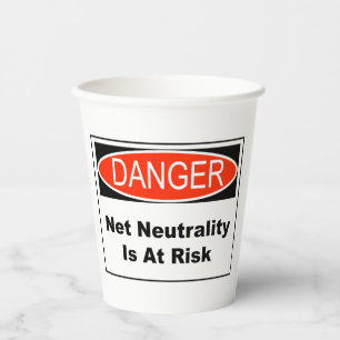 Gobelets En Papier La neutralité du Net est en danger