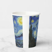 Gobelets En Papier La nuit étoilée de Van Gogh (Gauche)