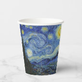 Gobelets En Papier La nuit étoilée de Van Gogh    (Recto)