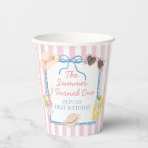 La plaque en carton pour le premier anniversaire l
