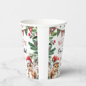 Gobelets En Papier LA PLUPART | Noël écureuil 1er anniversaire (Droite)