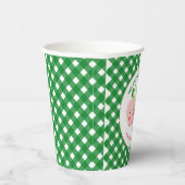 Gobelets En Papier La pomme de nos yeux premier anniversaire (Droite)