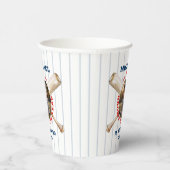 Gobelets En Papier La recette de l'année Baseball 1er Anniversaire Ph (Droite)