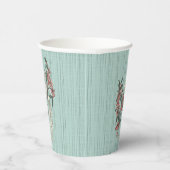 Gobelets En Papier La romance de l'Aqua de la soie (Droite)