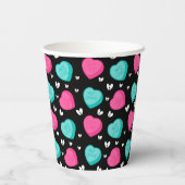 Gobelets En Papier La Saint-Valentin (Verso)