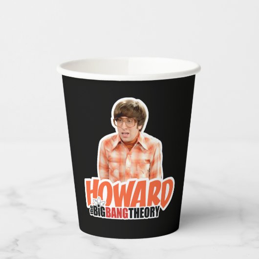 Gobelets En Papier La théorie du Big Bang | Howard (Gauche)